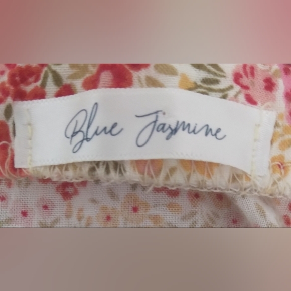 Blue Jasmine Floral Mini Skirt Womens Size Large - Picture 5 of 6